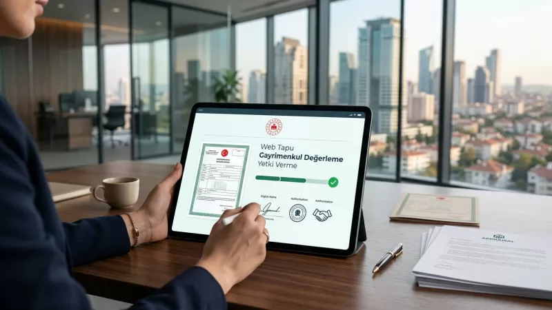 Web Tapu Gayrimenkul Değerleme Yetki Verme: Adım Adım Kılavuz